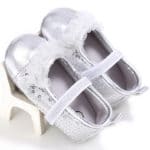 Baby Girls Shoes Sweet Bling Bling Sequins Wedding Party Shoes Sweet Lace Princess Kids Bebe Infant Crib Mary Jane Prewalkers - Image 4