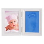 Baby Handprint Footprint Wooden Frame Mold Baby Gift Keepsakes Package High Quality Freeshipping - Image 2