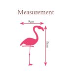 Baby Nursery Cartoon Flamingo Wall sticker Wall decals  tropical  bird Cut Vinyl Kids Room Easy Wall Art Decals Home Decor - Image 3