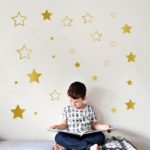 Baby Nursery Stars Wall Sticker Star Wall Decal Children Room Kids Room Wall Art Cut Vinyl Decor