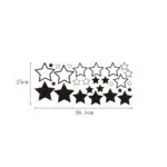 Baby Nursery Stars Wall Sticker Star Wall Decal Children Room Kids Room Wall Art Cut Vinyl Decor - Image 6
