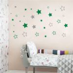 Baby Nursery Stars Wall Sticker Star Wall Decal Children Room Kids Room Wall Art Cut Vinyl Decor - Image 3