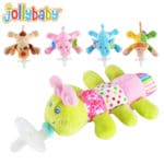 Baby Pacifier Silicone Chupeta Para Bebe Pacifiers With Plush Toy Elephant Nipple Teat Children Newborn Soother Nipples BPA Free
