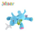 Baby Pacifier Silicone Chupeta Para Bebe Pacifiers With Plush Toy Elephant Nipple Teat Children Newborn Soother Nipples BPA Free - Image 3