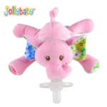 Baby Pacifier Silicone Chupeta Para Bebe Pacifiers With Plush Toy Elephant Nipple Teat Children Newborn Soother Nipples BPA Free - Image 5