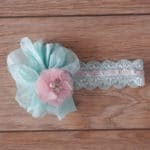 Baby Photography Props  Blue Ball Gown with Adjustable Headband Suitable Newborn Handmade Baby Tutu Skirt Headband - Image 5