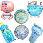 Baby Shower Air Balloons 1th Birthday Party Decoration Foil Balloons Baby Girl & Boy Happy Birthday Helium balls globos 6pcs/lot - Image 5