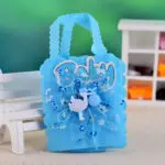 Baby Shower Candy Favor Bag For Baby Shower Party  Pink And Blue Color 12pcs - Image 2