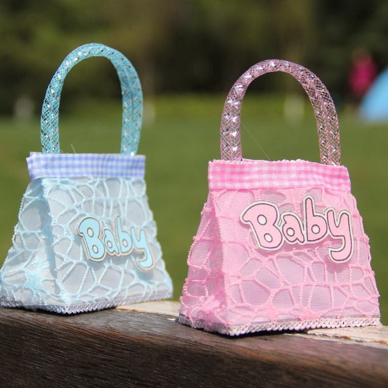 Baby Shower Favor Candy Gift Bags For Baby Shower Party Favors 12pcs