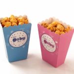 Baby Shower Favor Paper Popcorn Boxes  For Baby Shower Favors Party 6pcs - Image 5