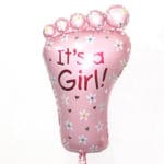 Baby Shower Foot Aluminum Foil Balloons 79x46cm Its a Boy/Girl Lovely Feet Balloon Birthday Party Baby Shower Wedding Decoration - Image 3