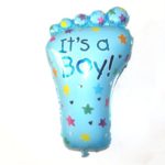 Baby Shower Foot Aluminum Foil Balloons 79x46cm Its a Boy/Girl Lovely Feet Balloon Birthday Party Baby Shower Wedding Decoration - Image 4