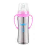 Baby Stainless Steel Feeding Bottle Wide caliber 240ml Heat Preservation Nipple,Straw and Sippy Cup Screw  3 in 1 Bobei Elephant - Image 5