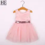 Baby girl dresses christening gown 2017 summer infants dress lace bow toddler baby princess birthday dress for baby girl clothes - Image 5