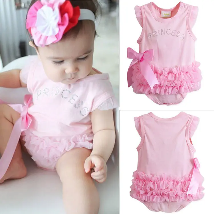 Baby girls princess clothing set cotton jumpsuit infant bodysuit kid Children clothing - Image 3
