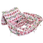 Baby shopping cart cover safety Kids Trolley Cushion Pad with Safety belt soft comfortable baby care chair seat mat portable - Image 4