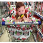 Baby shopping cart cover safety Kids Trolley Cushion Pad with Safety belt soft comfortable baby care chair seat mat portable - Image 6
