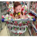 Baby shopping cart cover safety Kids Trolley Cushion Pad with Safety belt soft comfortable baby care chair seat mat portable - Image 6