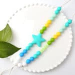 Baby silicone teether ginger cookies teething pineapple chewable cloud toy BPA Free - Image 6