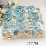 Bamboo Gift Box Oblong Curved Favor Boxes 12pcs Wedding Candy Box Marriage Cajas Baby Shower Party Presents Packaging Box - Image 3