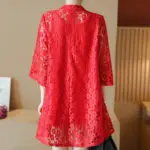 Beautiful Casual Summer Spring Maternity Dress for Pregnant Women Pregnancy Clothes with Lace Material for two sets - Image 4