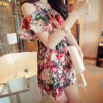 Beautiful Summer Maternity Dress for Pregnant Women Pregnancy Clothes Sweet Flowers Printed and Nursing Design Pregnant Dress
