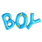 Boy girl connection Letter foil balloons children party decoration birthday party balloons inflatable air Balloon baby shower - Image 2