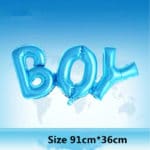 Boy girl connection Letter foil balloons children party decoration birthday party balloons inflatable air Balloon baby shower - Image 5
