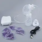 Brand Breast Pump with Cold Heat Pad Nipple Bottle Electric Powerful Nipple Suction BPA Free Breast Pumps forBaby Breast Feeding - Image 2