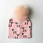Brand Hat Faux Fur Ball Winter Baby Girl Cap Autumn Winter Hat For Boys Printing Children's Hats Caps - Image 6