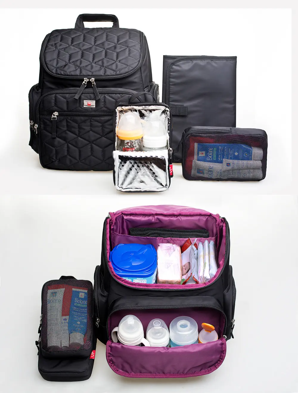 Brand High-Quality Bolsa Maternidade Baby Diaper Bags Baby Nappy Bags Mummy Maternity Bag Shoulder Backpack - Image 4