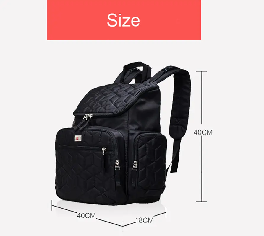 Brand High-Quality Bolsa Maternidade Baby Diaper Bags Baby Nappy Bags Mummy Maternity Bag Shoulder Backpack - Image 5