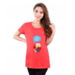 Brand Maternity T Shirts Casual Pregnancy Maternity Clothes Baby Peeking Out Funny Maternity Shirts  For Pregnant Woman Tees - Image 5