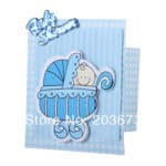 Candy Box Stroller Shape Party Baby Shower Favor Paper Gift Boxes Event & Party Supplies 12pcs - Image 4