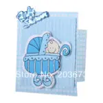 Candy Box Stroller Shape Party Baby Shower Favor Paper Gift Boxes Event & Party Supplies 12pcs - Image 4