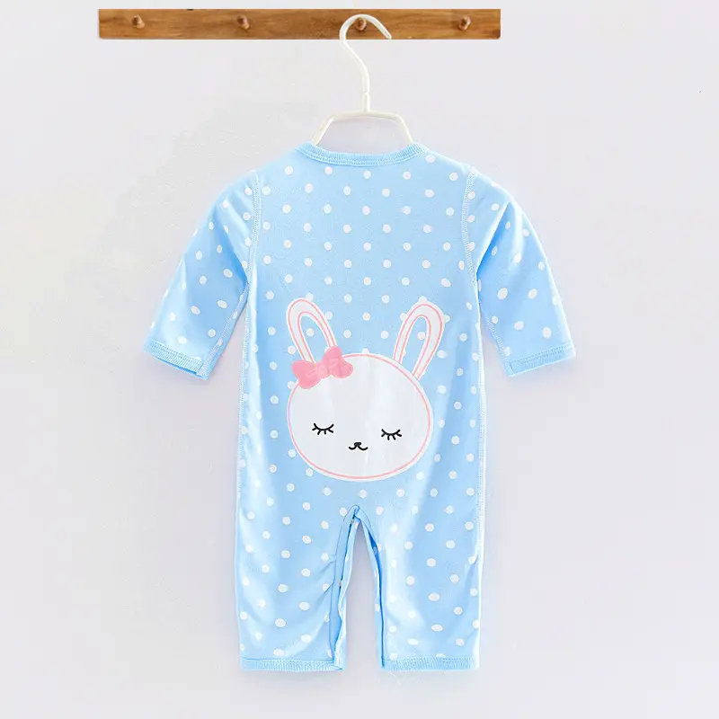 Cartoon Baby Girl Romper 100% Cotton Long-sleeve Dot New Born Baby Clothes Spring Infant Girl Romper Newborn Baby Pajamas - Image 5