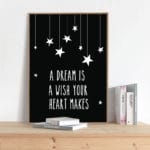 Cartoon Motivational Quote Posters and Prints Black White Canvas Art Painting Wall Art Pictures Baby Kids Living Room Home Decor - Image 5