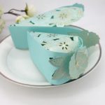 Carved Hollow Gold Foil Cake Triangle Candy Box European Creative Candy Box Wedding Favor Baby Shower Candy Boxes 4 Color - Image 6