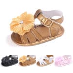Casual 2017 Hot Selling New Trendy Autumn Children Baby Girls Shoes Newborn Toddler Crib Flower Soft Sole Anti-slip Sneakers - Image 6