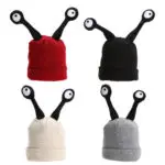 Children's Hats Baby Caps Winter Cute Eyes Insect Kids Hats For Girls Bonnet Warm Wool Knitted Baby Hat For Girl Children Boys