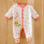 Christmas Baby Rompers Santa Newborn body suits X'mas babywears Baby Overall Baby Clothes W156 - Image 3