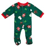 Christmas Pajamas Romper For Newborn Baby Kids Deer Printed Nightwear Long Sleeve Romper Xmas Jumpsuit Clothing - Image 2