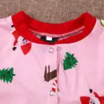 Christmas Pajamas Romper For Newborn Baby Kids Deer Printed Nightwear Long Sleeve Romper Xmas Jumpsuit Clothing - Image 5