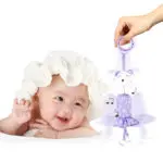 Christmas gifts mobile baby plush bed wind bells ring trolley high quality newborn educational toys plus frame haha mirror - Image 2