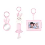 Christmas gifts mobile baby plush bed wind bells ring trolley high quality newborn educational toys plus frame haha mirror - Image 5