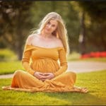 Clobee 2017 Summer Autumn Full Sleeve Off Shoulder Maxi Long Maternity Dress Large Size Pregnancy Dress Photography Props S142 - Image 3