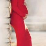 Clobee 2017 Summer Autumn Full Sleeve Off Shoulder Maxi Long Maternity Dress Large Size Pregnancy Dress Photography Props S142 - Image 4