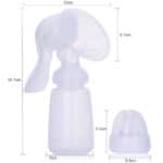 Comfort Manual Safe Breast Pump Adjustable Original Manual Breast Nipple Pump with Milk Bottle Nipple Suction Breast Milker - Image 6