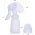Comfort Manual Safe Breast Pump Adjustable Original Manual Breast Nipple Pump with Milk Bottle Nipple Suction Breast Milker - Image 6