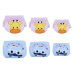Cotton Baby Reusable Diapers Washable Cloth Diaper Cover Children Baby Nappies Baby Swim Nappy Training Pants 3 Size